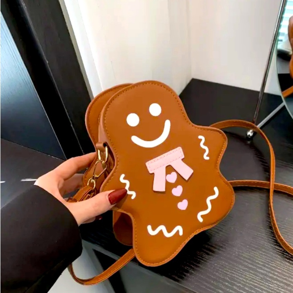Gingerbread Man Crossbody